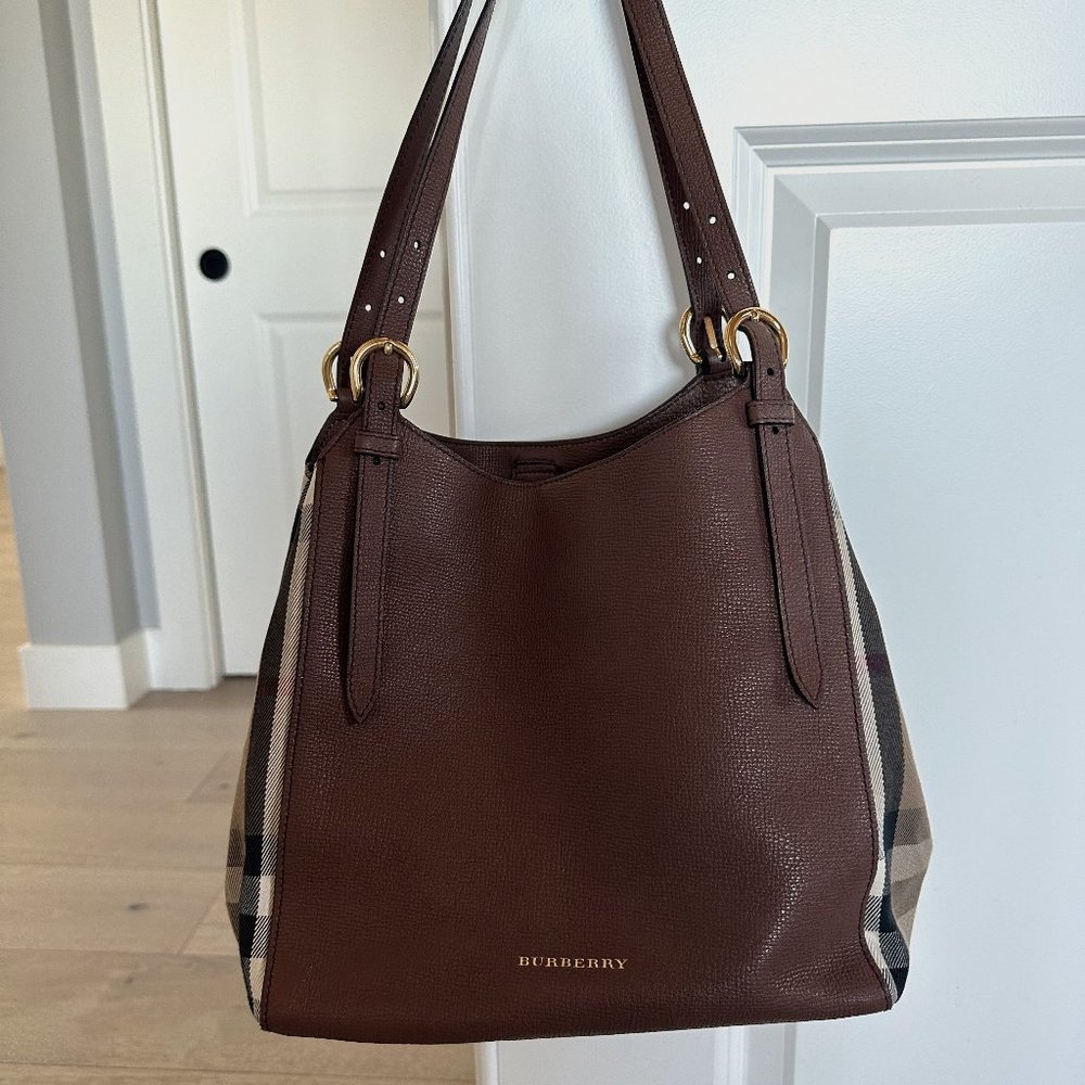 Burberry Canterbury - Leather House Check Tote